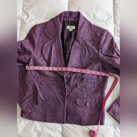 Women's Ann Taylor Wool Blazer size 6 - Picture 8 of 9